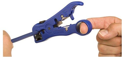 DataShark 70029 Universal Cutter/Stripper for Flat or Round TV/UTP Cable