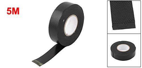 uxcell Black Rubber Self Adhesive High Voltage Insulation Electrical Tape 5M Meters