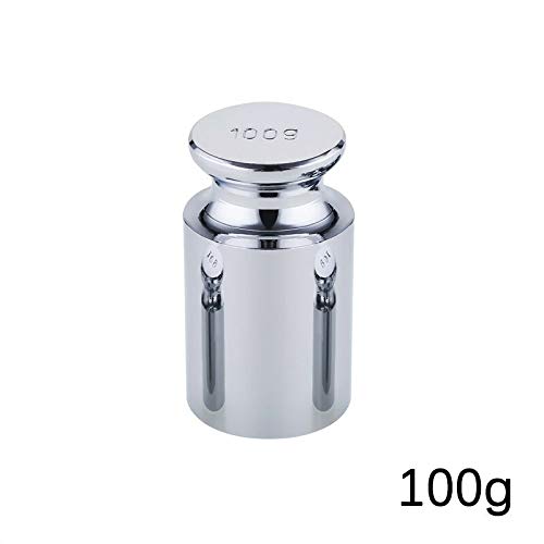 BE-TOOL Calibration Weight, Precision Scales, Calibration Weight 100g, for Digital Jewelry Scales, General Laboratory and Educational Use 4.8*2.2cm