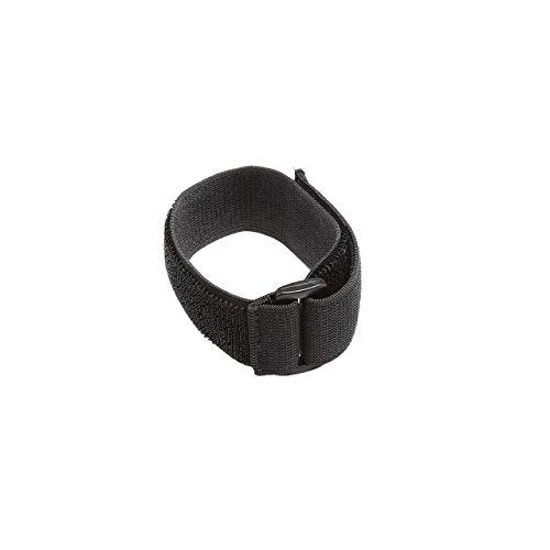 Glo-shine Universal Elastic Adjustable Sport Armband Strap for All Models IPO with Silicone or Leather Case with Armband Slots (Black)