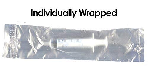 Oral Syringe - 5 mL - Best for dispensing liquids and oils - Individually Wrapped - 5 pcs