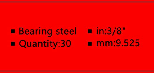 FKG 3/8" Inch Bearing Balls 30 Qty