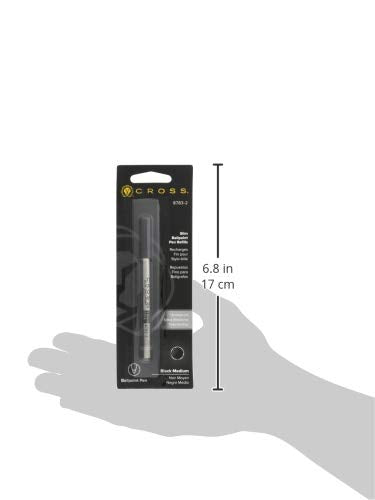 Cross Slim Ballpoint Pen Refill - Black - Single Pack