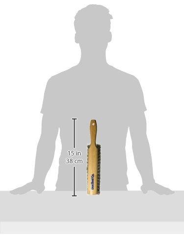 Bon Tool 84-155 Counter Brush - Silver Tipped - Wood Handle
