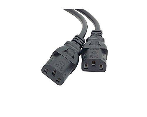 Hisonde UPS Server Power Cable Single C14 to Dual 5-15R C13 Short Power Y Type Splitter Adapter Cable 5ft/1.5m