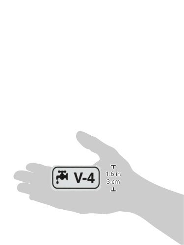 Brady 105707 1 1/2" Height x 3" Width, 1.5 inches Plastic (B-401), Black on White Energy Source Tags (25 Tags)