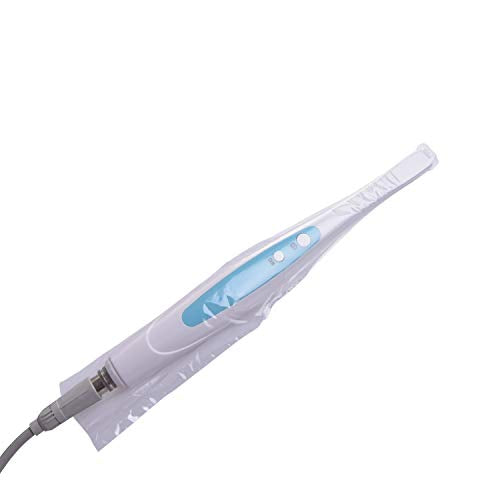 Dental 500 Pieces Disposable Dental Intraoral Camera Sheaths,Endoscope Sheaths,Covers,Sleeves Fit for MD740