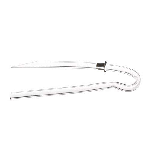 (6 Per Pack) Size #13 Preformed BTE Hearing Aid Earmold Clearing Tubing (3.2x2mm with Metal Tube Lock)