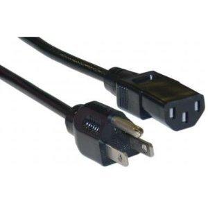 Huetron AC Power Cord Cable 10FT for Panasonic Plasma TV with Life Time Warranty