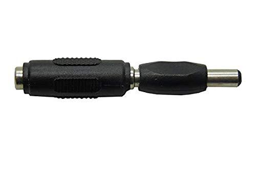 Qaoquda 2.1mm X 5.5mm DC Power Adapter, (2 Pairs) DC Power 5.5mm x 2.1mm Female to Female Coupler Male to Male Coupler LED/CCTV Camera
