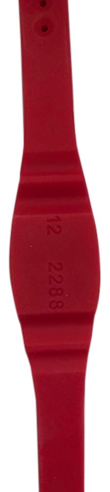 5 Red Adjustable 26 Bit Proximity Wristbands AuthorizID Weigand Prox Wrist Band Compatable with ISOProx 1386 1326 H10301 Format Readers Works with The vast Majority of Access Control Systems