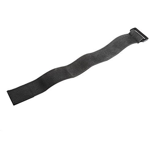Glo-shine Universal Elastic Adjustable Sport Armband Strap for All Models IPO with Silicone or Leather Case with Armband Slots (Black)