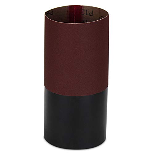 BHA Rubber Expanding Drum for Abrasive Sanding Bands, 3.5" x 4" with 3/4" Quad Keyway