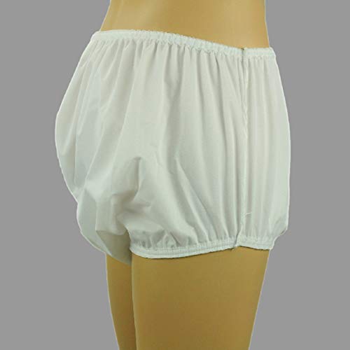 ObboMed MT-3503G/MT-3503N “New Larger Leg Circumference” Reusable Washable Underwear Waterproof Pull-On Incontinent Under Pants, for Patients, Elders , Adult Men and Women – White (XL: 40-46 inches) X-Large (Pack of 1)