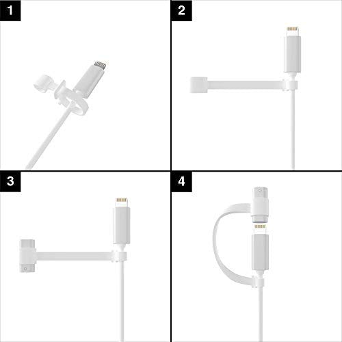TechMatte Charging Adapter Compatible with Apple Pencil, Female to Female Charger Connector