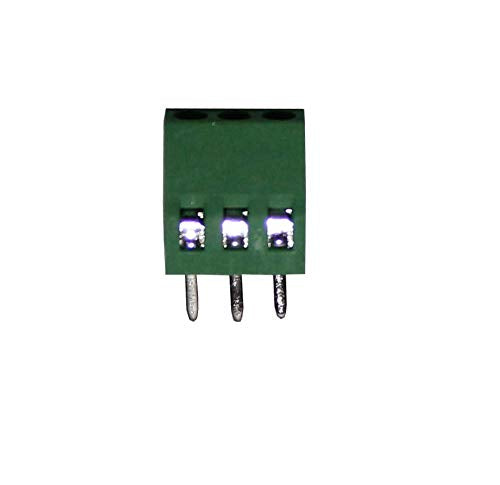 Screw Terminal Block 2.54mm Pitch 2 & 3 Pole (50 Piece Kit) by QSU