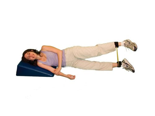 CanDo 10-5765 Exercise Tubing with Cuff Exerciser, 35", Black-X-Heavy Black: X-Heavy 18"