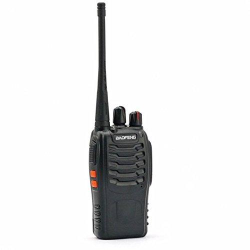 BaoFeng 1PCs 888S Walkie Talkies 1500mAh Rechargeable Battery 3 Miles Long Range with Earphone LED Flashlight