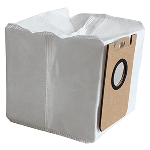 10 Pcs Leakproof Dedicated Large Capacity Dust Bag for Proscenic M7 Pro,Kyvol Cybovac S31, For Uoni V980 Plus Q6, For Neabot N1 N1P Robot Vacuum Cleaner Leakproof Dedicated Dust Bags Replacement Accessories Parts