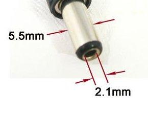 5pack 9v Battery Clip with 2.1mm X 5.5mm Male DC Plug for Arduino by Corpco