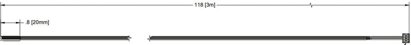 Wholesale Sensors Replacement for Delfield 2194809 Air Sensing Temperature Probe 12 Month Warranty
