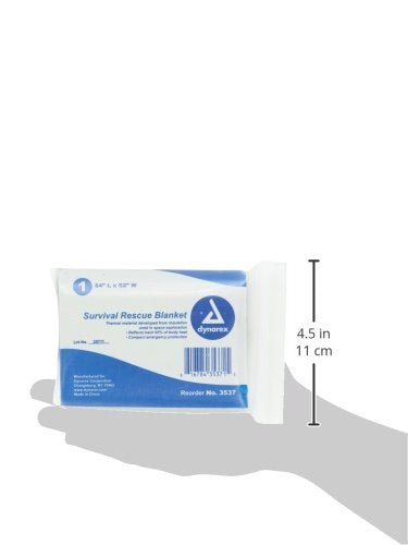 First Aid Only Emergency Blanket, 52" X 84", 5 Count Boxes