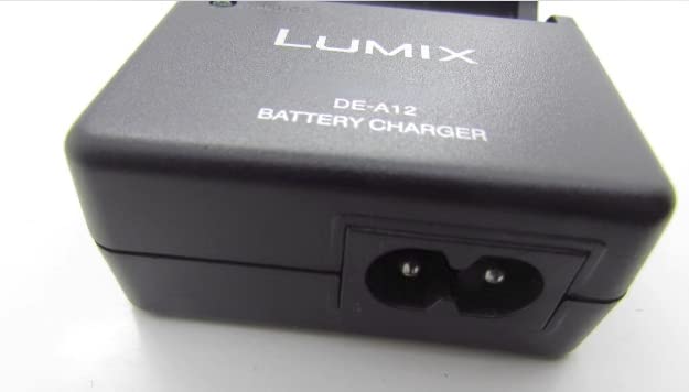 DE-A12B Battery Charger Compatible with Panasonic Camera LUMIX CGA-S005E CGA-S005 DMW-BCC12 CGA-S005GK forDMC- FX3 FX8 FX9 FX10 FX12 LX1 LX2 LX3 LX9 FX50 Camera Battery Power Supply