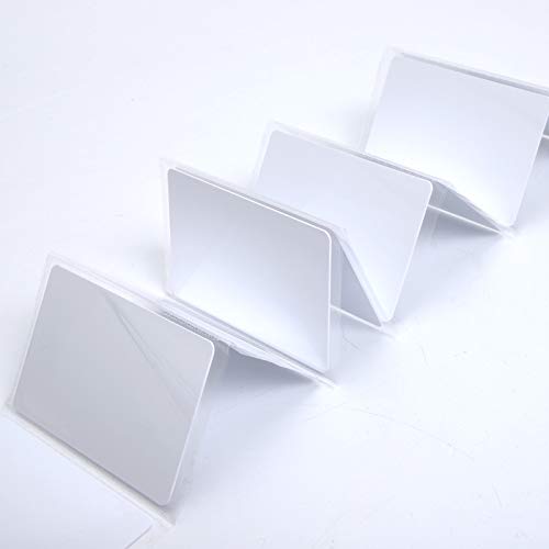 LEXI 20pcs Rewritable UID Smart Card, 13.56MHz Changeable RFID PVC Blank Card for 1K S50 MF1 Mi-fare Door Access Control, Block 0 Sector White