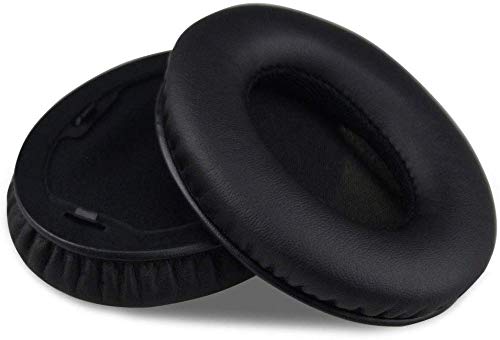 Alitutumao Ear Pad Replacement Earpads Ear Cushion Ear Cover Ear Cup Compatible with Monster Beats by Dr.Dre Studio 1.0 (1st Generation) Wired and Wireless Headphones (Black) Black