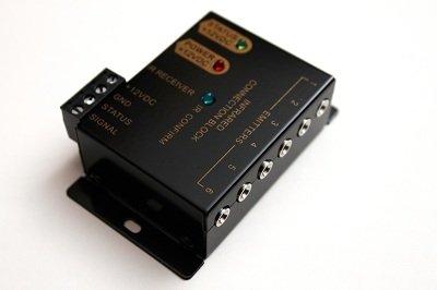 Remote Control IR Repeater Extender Universal to Control Your Audio and Video Products Hidden in a Cabinet, in Another Room or Out of Sight. Included IR Blaster/IR emitter and IR Sensor