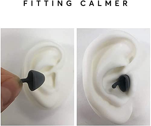 Flare Audio® Calmer® Night Mini White – in Ear Device to Gently Soothe Sound sensitivities - Reduce Stress in The Evening and Whilst Sleeping