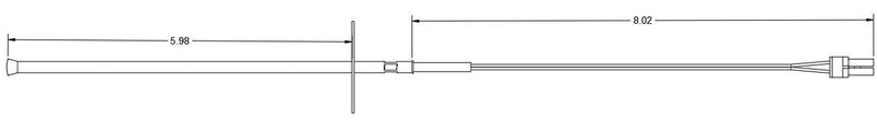WB23T10015 Range/Stove/Oven Replacement GE Temperature Sensors 12 Month Warranty