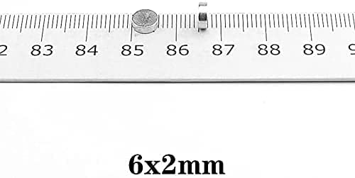 100pcs 6x2mm Mini Small Circular Magnets Strong 6mmx2mm Fridge N35 Neodymium Magnet disc 6x2mm Permanent NdFeB Magnets 6*2
