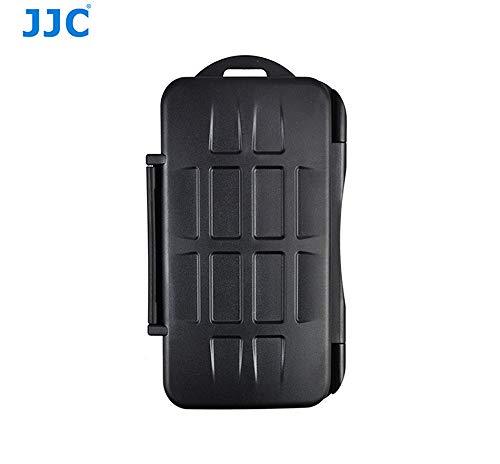 Water Resistant JJC MC-CF6 Memory Card Hard Case for 6 Pcs CF Cards with Lock