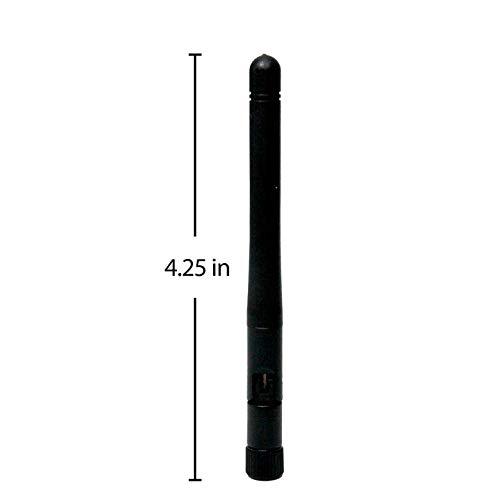 3dBi 2.4/5GHz WiFi Omnidirectional Bluetooth Wireless Antenna for Router Gateway Remote DTU Gate Opener Switch Trail Wildlife Game Hunting Camera Security Camera Thinkcentre Asrock DeskMini WiFi Kit