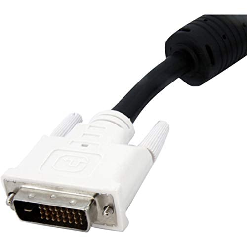 StarTech.com Dual Link DVI Cable - 20 ft - Male to Male - 2560x1600 - DVI-D Cable - Computer Monitor Cable - DVI Cord - Video Cable (DVIDDMM20)