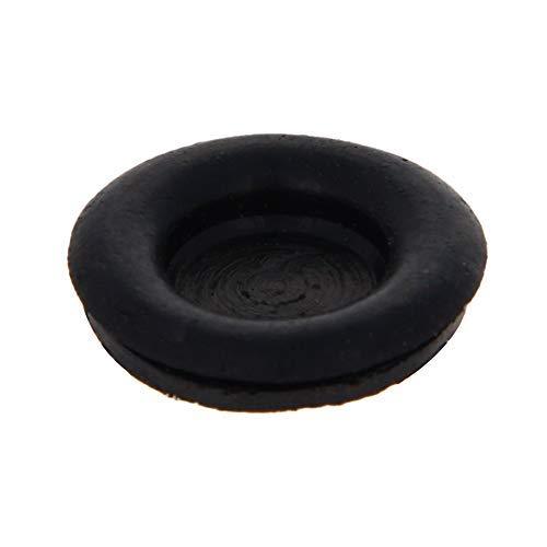 Fielect 30Pcs 18mm Mounting Dia Wire Protector Oil Resistant Armature Rubber Grommets Wire Rubber Grommets Wire Grommet Black Hole Dia:18mm