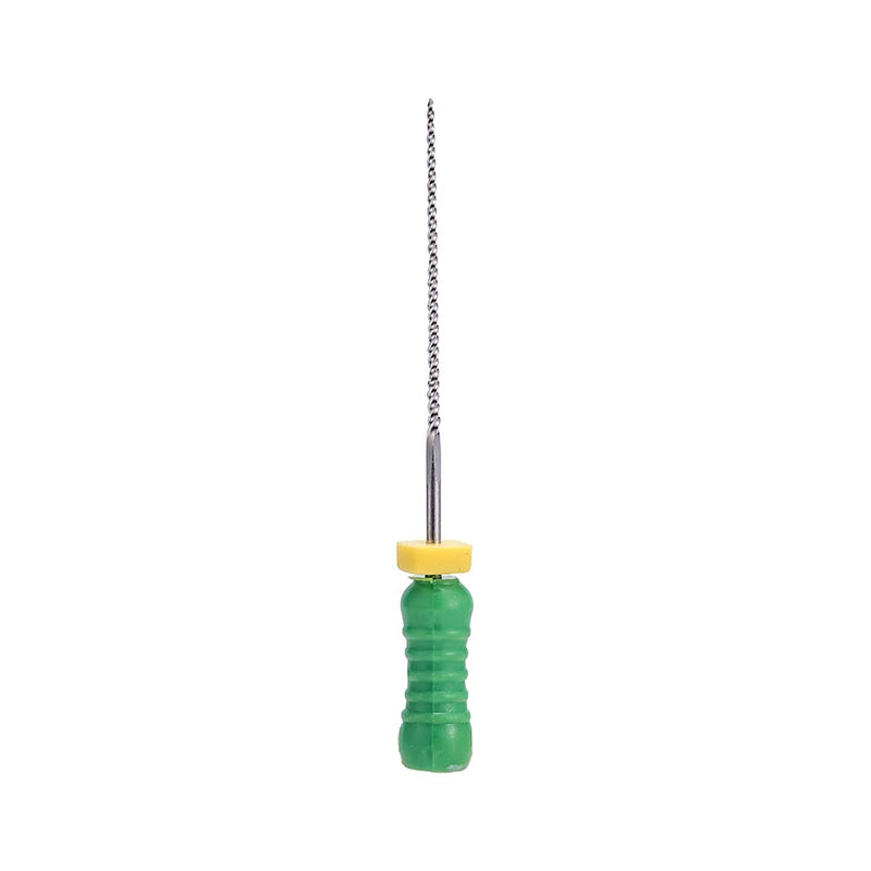 Easyinsmile Dental Endo Hand Use K-Files 25MM Endodontic Stainless Steel Files (15-40#) 15-40#