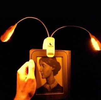 SomniLight Rechargeable Amber Book Light