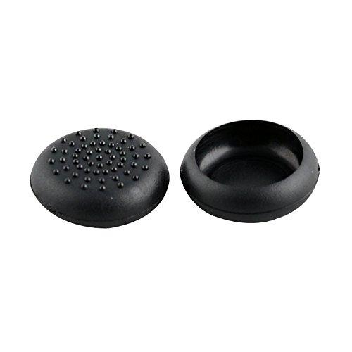 eXtremeRate Soft Anti-Slip Silicone Controller Cover Skins Thumb Grips Caps Protective Case for Microsoft Xbox One X & One S Controller Black