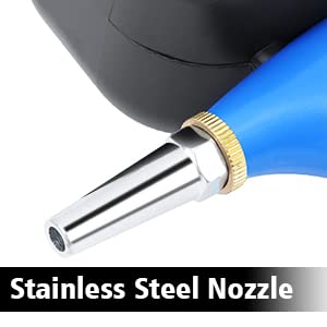 Sandblaster, portable sandblaster, small nozzle, pneumatic sandblaster, sanding air, sandblasting gun, professional anti-rust sandblasting machine, handheld gravity