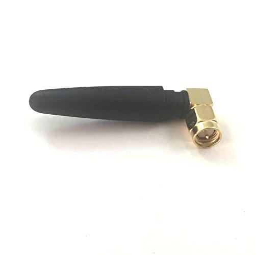 2.4ghz 2.4 G WiFi Antenna 2dbi SMA Male (Pin) Connector with Mini PCI U.FL to SMA Female WiFi Pigtail RF1.13 Cable 15cm(Pack of 2)