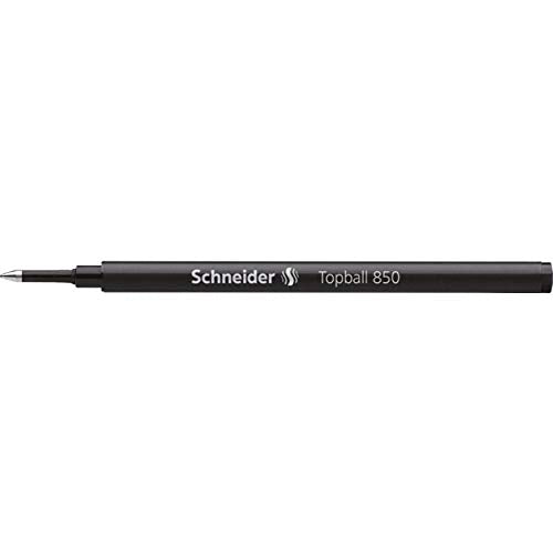 Schneider Topball 850 Black 0.5 mm Rollerball Refills - 2/pk