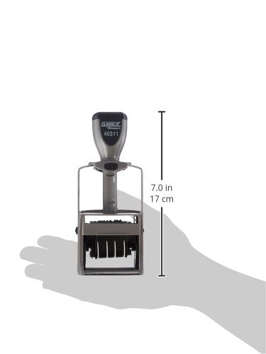 Shachihata Xstamper Classix Self-Inked Received Message/Date Stamp (XST40311)