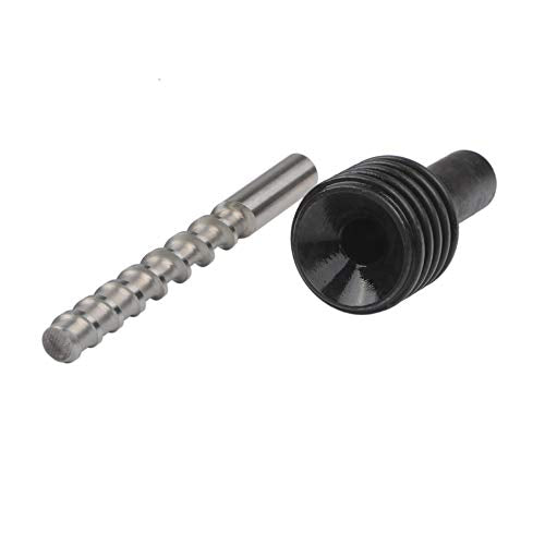 POLISI3D DIY Parts Pellet Feeding Screw Rod and Heat Break Tube Holder for Pellet extruder Large Format 3D Printer Accessories and Particle Blast Cleaning Machine use