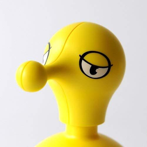 Alessi | Mr. Cold AMGI01 Y - Design Refillable Liquid Soap Dispenser in Thermoplastic Resin, Yellow