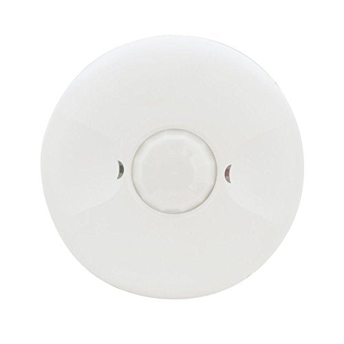 NSI Industries OSC5PL Occupancy Sensor with Ceiling Mount, 24VDC, 32 to 131 Degree F Operating Temperature, 500' Coverage, White