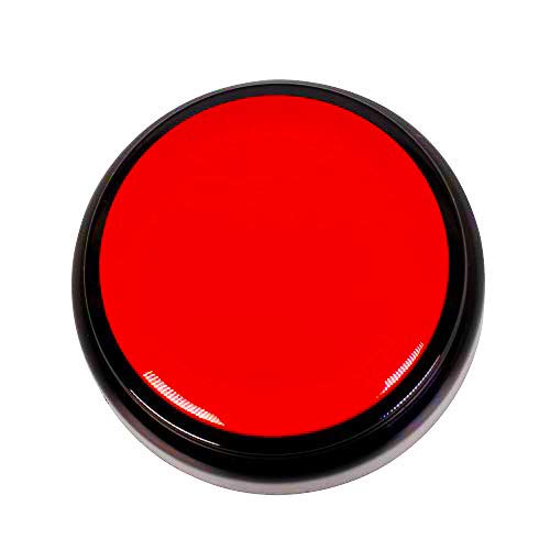 Neutral Voice Recording Button Easy Button Record 30 Seconds Talking Message Funny Office Gift Battery Powered Recordable Sound Buttons