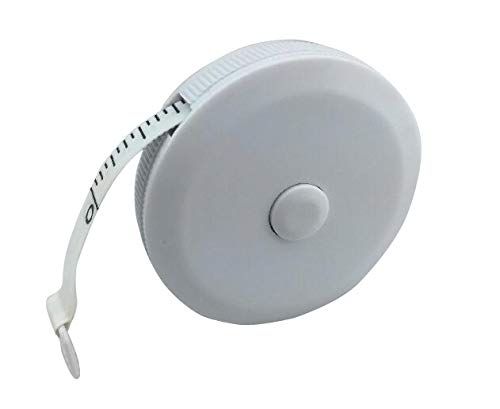 Blue Jay An Elite Healthcare Brand Measure It Measuring Tape for Body Measurements with Plastic Outer Case | Crafted with fiberglass and Locks Open | 6 ft
