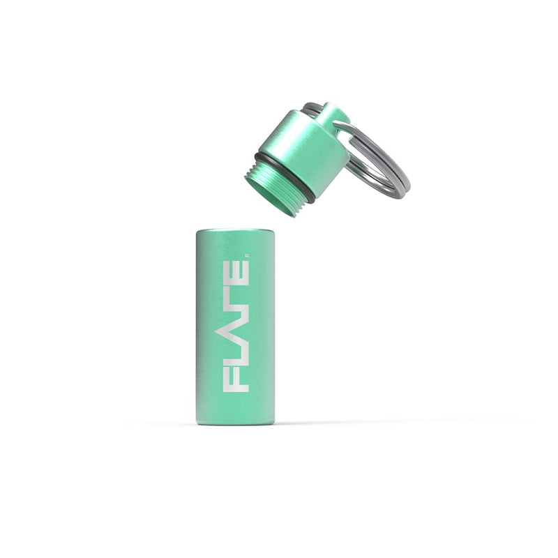 Flare Audio Capsule Mint - Tough Lightweight Aluminium, Water-proof, Keychain
